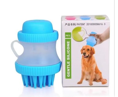 DISPENSADOR DE SHAMPOO PERRO CELESTE - 6