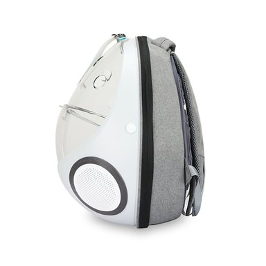 MOCHILA PERROS ESPACIAL BLANCO