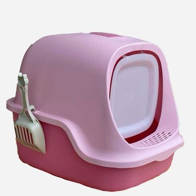 ARENERO GATO QUE PATAS PET SHOP CERRADA ROSADO
