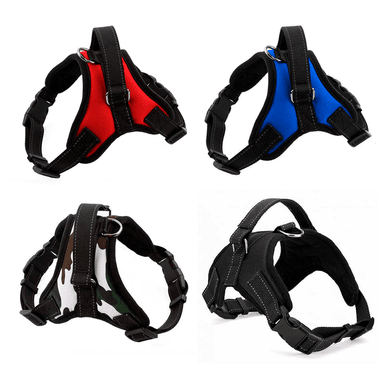 ARNÉS PERROS QUE PATAS PET SHOP PARA RAZAS GRANDES NEGRO TALLA XL