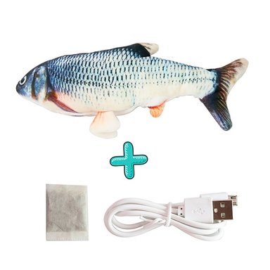 JUGUETE GATO PESCADO QUE PATAS PET SHOP USB