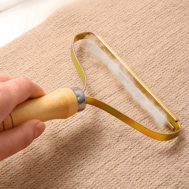 CEPILLO PERRO QUE PATAS PET SHOP MADERA SACAPELUSAS PARA