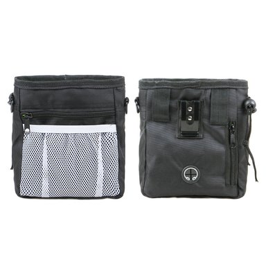 BOLSO PERROS QUE PATAS PET SHOP SNACKS NEGRO