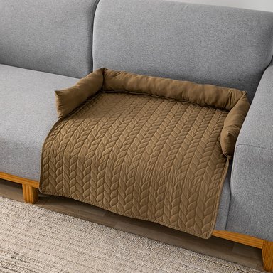 CAMA ALGODÓN PERROS PARA MUEBLES MARRÓN L QUE PATAS PET SHOP