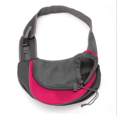 MORRAL PERROS QUE PATAS PET SHOP  ROSADO