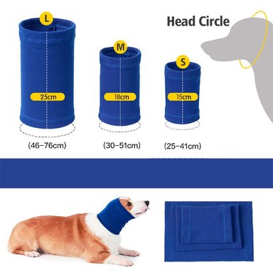 PROTECCIÓN ANTI ANSIEDAD GRIS PARA LA CABEZA L - 3