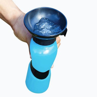 AQUADOG BEBEDERO PORTÁTIL CELESTE 500 ML