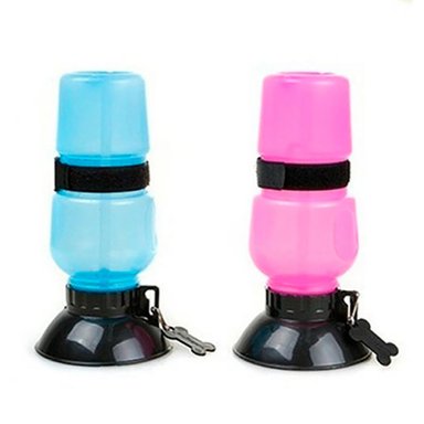 AQUADOG BEBEDERO PORTÁTIL ROSADO 500 ML - 1