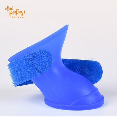 ZAPATOS SILICONA PERRO QUE PATAS PET SHOP ROSADO TALLA XXL - 2