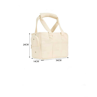 BOLSO QUE PATAS PET SHOP RAZAS PEQUEÑAS TALLA S GRIS - 3