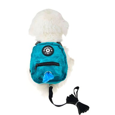 ARNÉS QUE PATAS PET SHOP MOCHILA TALLA S AZUL
