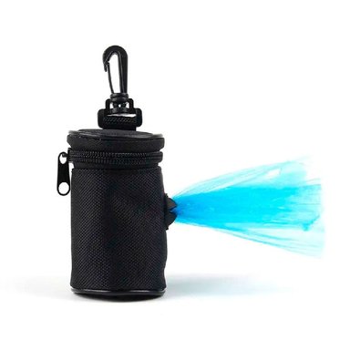 PORTA ROLLOS DE TELA NEGRO