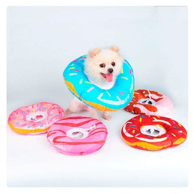 COLLARÍN DONUT TALLA L ROSADO - 2