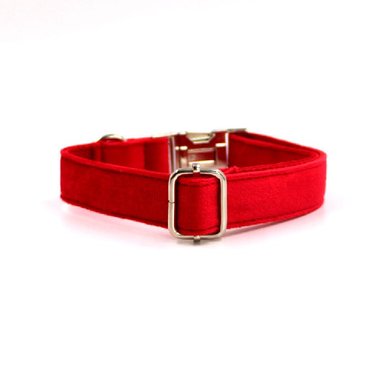 COLLAR PARA MASCOTAS TALLA L ROJO