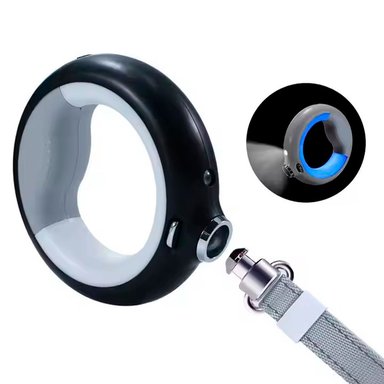 CORREA QUE PATAS PET SHOP RETRÁCTIL CON LUZ LED