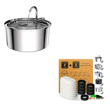 FUENTE DE AGUA + CAJA DE FILTROS