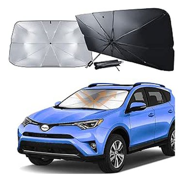 TAPASOL DOBLE CAPA SOMBRILLA PARABRISA CUBRE SOL RETRÁCTIL