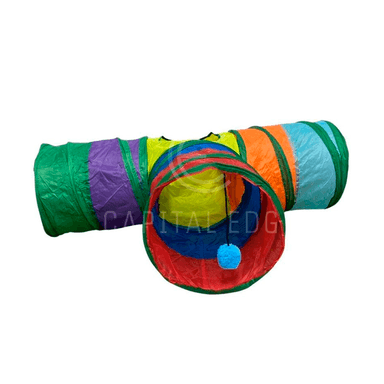 TUNEL PARA GATO ARCOIRIS