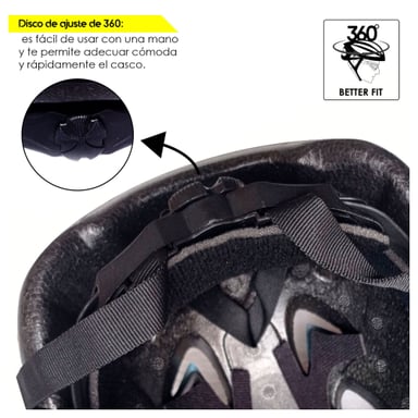 KIT CICLISMO BKS ROSADO PROTECCIÓN NIÑA CASCO RODILLERA CODERA TALLA S - 2
