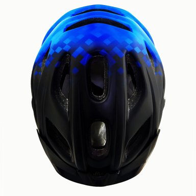 CASCO CICLISMO BKS MTB AZUL MARINO BICICLETA ADULTOS TALLA M NEGRO AZUL - 2