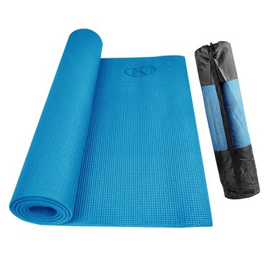 COLCHONETA YOGA MAT CON BOLSO DE 5MM K6 AZUL