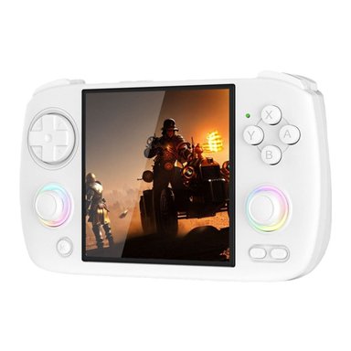 CONSOLA DE JUEGOS PORTATIL RETRO ANBERNIC RG CUBEXX BLANCO - 5