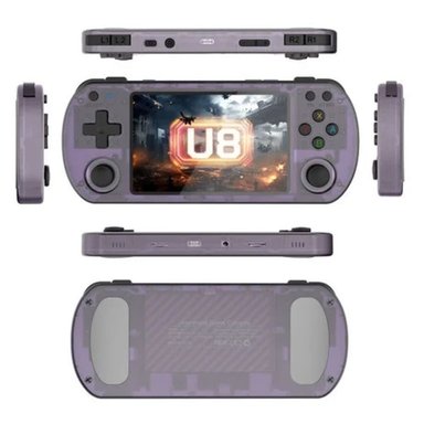 CONSOLA DE JUEGOS PORTATIL U8 NEGRO - 1