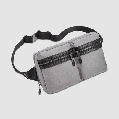 MORRAL STEVE MADDEN MEN'S DOUBLE-POCKET WAIST BAG