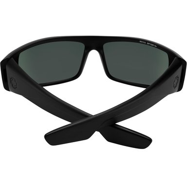 LENTES DE SOL SPY LOGAN ANSI RX MATTE BLACK HAPPY BOOST POLAR ORANGE MIRROR - 4