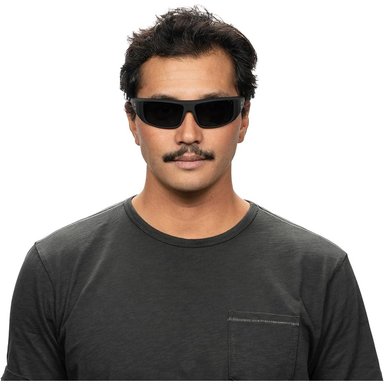 LENTES DE SOL SPY LOGAN ANSI RX MATTE BLACK HAPPY BOOST POLAR ORANGE MIRROR - 7
