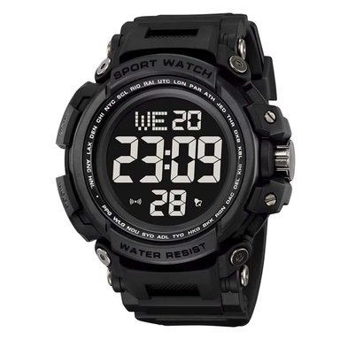 RELOJ SKMEI HOMBRE DIGITAL DEPORTIVO 2422NE 2422 ALARMA 2 TIEMPOS NEGRO