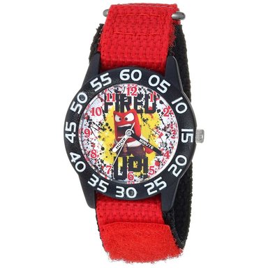 RELOJ INFANTIL DISNEY INTENSA-MENTE CUARZO ANALÓGICO ROJO WDS000604