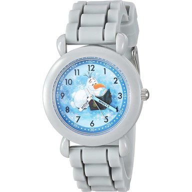 RELOJ INFANTIL DISNEY FROZEN OLAF CUARZO ANALÓGICO GRIS WDS000820