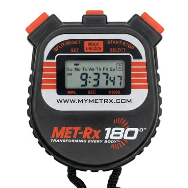 CRONÓMETRO DIGITAL MET-RX 180 24H MEMORIA SPLIT ALARMA FECHADOR - 1