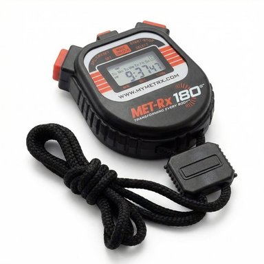 CRONÓMETRO DIGITAL MET-RX 180 24H MEMORIA SPLIT ALARMA FECHADOR - 3