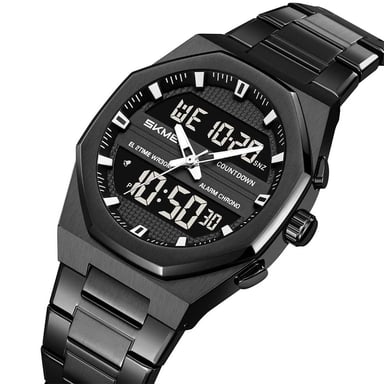 RELOJ SKMEI OCTANE HOMBRE ANA-DIGI CASUAL 3 TIEMPOS MULTIFUNCIÓN 2624 - 3