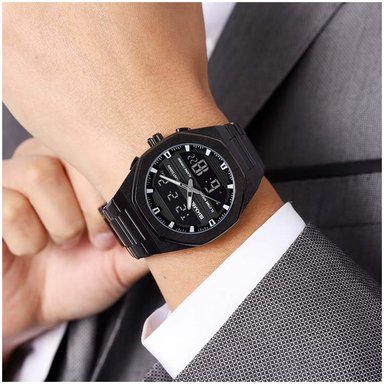 RELOJ SKMEI OCTANE HOMBRE ANA-DIGI CASUAL 3 TIEMPOS MULTIFUNCIÓN 2624 - 7