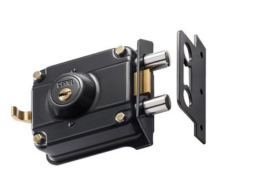 CERRADURA CANTOL ALTA SEGURIDAD MEGA 770 ACERO NEGRO