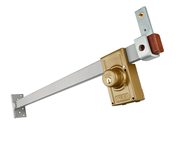 CERRADURA CANTOL TRANCA CLÁSICA ACERO DORADO