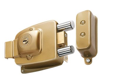 CERRADURA CANTOL ALTA SEGURIDAD MÁXIMA 1100 ACERO DORADO