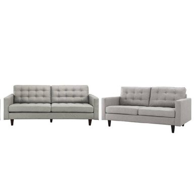 JUEGO DE SALA 3 2 LISANNE GRIS