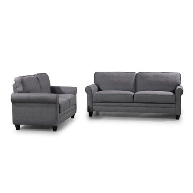 JUEGO DE SALA 3 2 REBEKKA GRIS