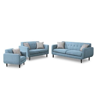 JUEGO DE SALA VINTAGE 3 2 1 ZOE CELESTE