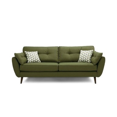 SOFÁ ALTO HOGAR ALTINA 3 CUERPOS VERDE
