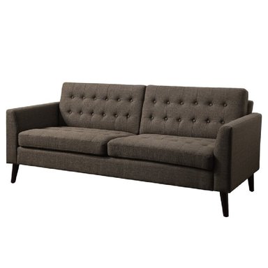 SOFÁ ALTO HOGAR LUZHI 3 CUERPOS MARRÓN