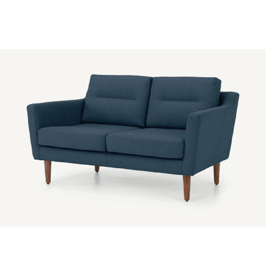 SOFÁ ALTO HOGAR KUPPER 3 CUERPOS AZUL COBALTO