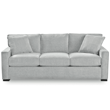 SOFÁ ALTO HOGAR NIA 3 CUERPOS GRIS CLARO