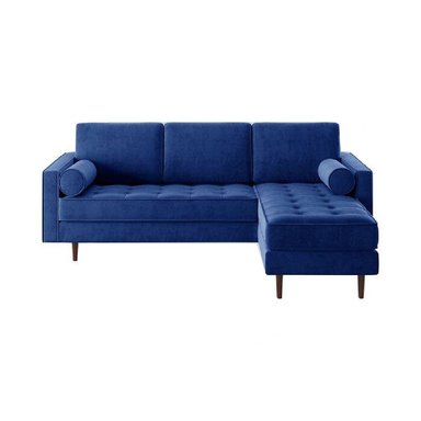 SECCIONAL ALTO HOGAR MAUZY AZUL DERECHO