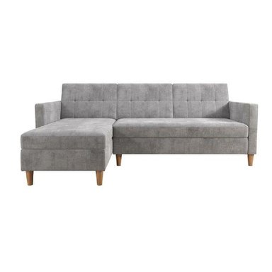 SECCIONAL ALTO HOGAR COLLINS GRIS IZQUIERDO