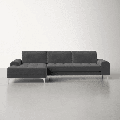 SECCIONAL ALTO HOGAR PATRICIA GRIS IZQUIERDO OSCURO